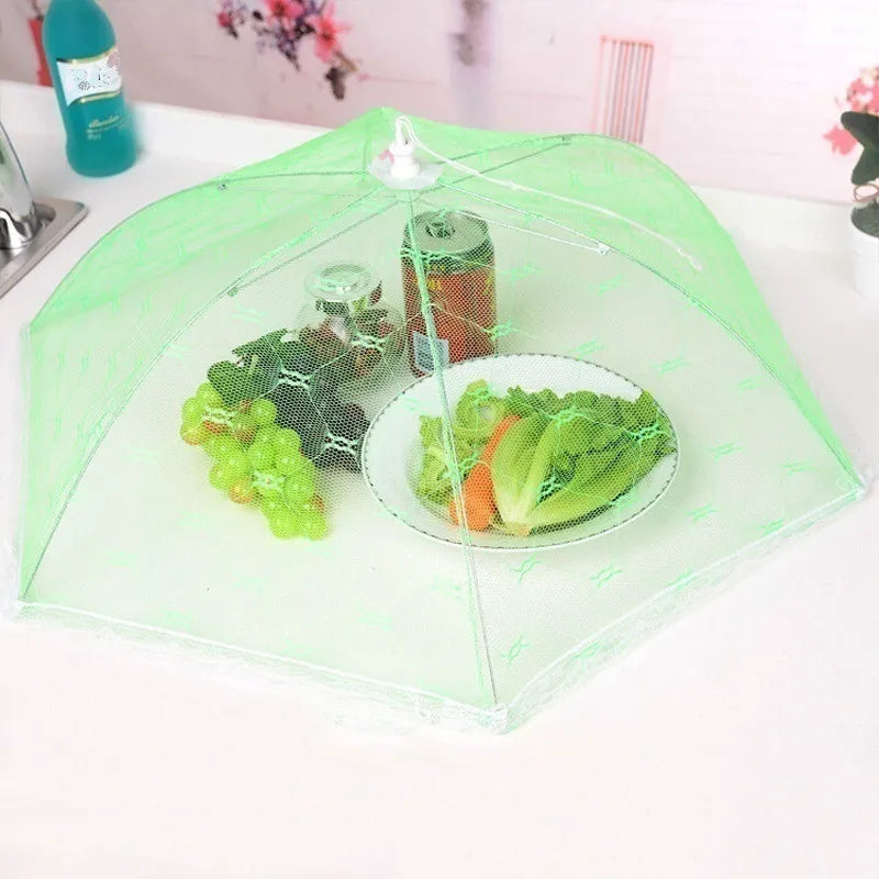 1PC Newest Umbrella Style Food Cover Anti Fly Mosquito Meal Cover Lace Table Home Using Food Cover Kitchen Gadgets Cooking Tools