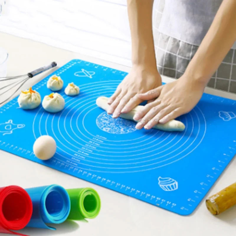 29*26cm Silicone Baking Mats Sheet Pizza Dough Non-Stick Maker Holder Pastry Kitchen Accessories Cooking Tools Utensils Bakeware