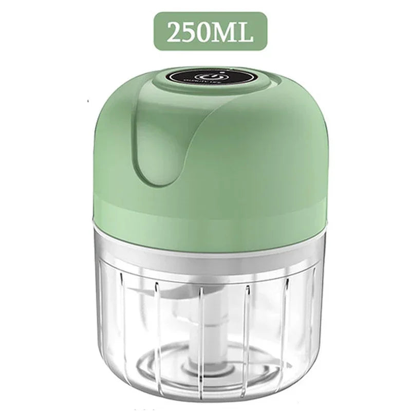 Electric Kitchen Food Chopper Mini Garlic Masher crusher USB Portable Meat Grinder Vegetable Chopper for Kitchen Gadgets