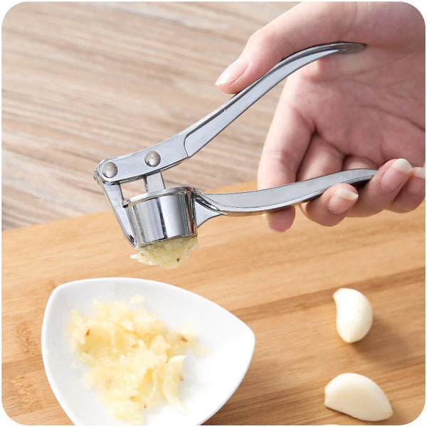 Stainless Steel Multifunction Garlic Press Crusher Kitchen Cooking Ginger Squeezer Masher Handheld Ginger Mincer Tools Garlic